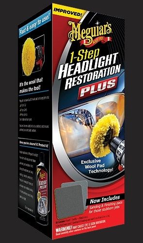 Headlight Restoration Kit Ajovalojen muovien kiillotus-/kunnostussarja